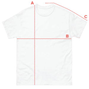 T-paita kokotaulukko T-paita kokotaulukko