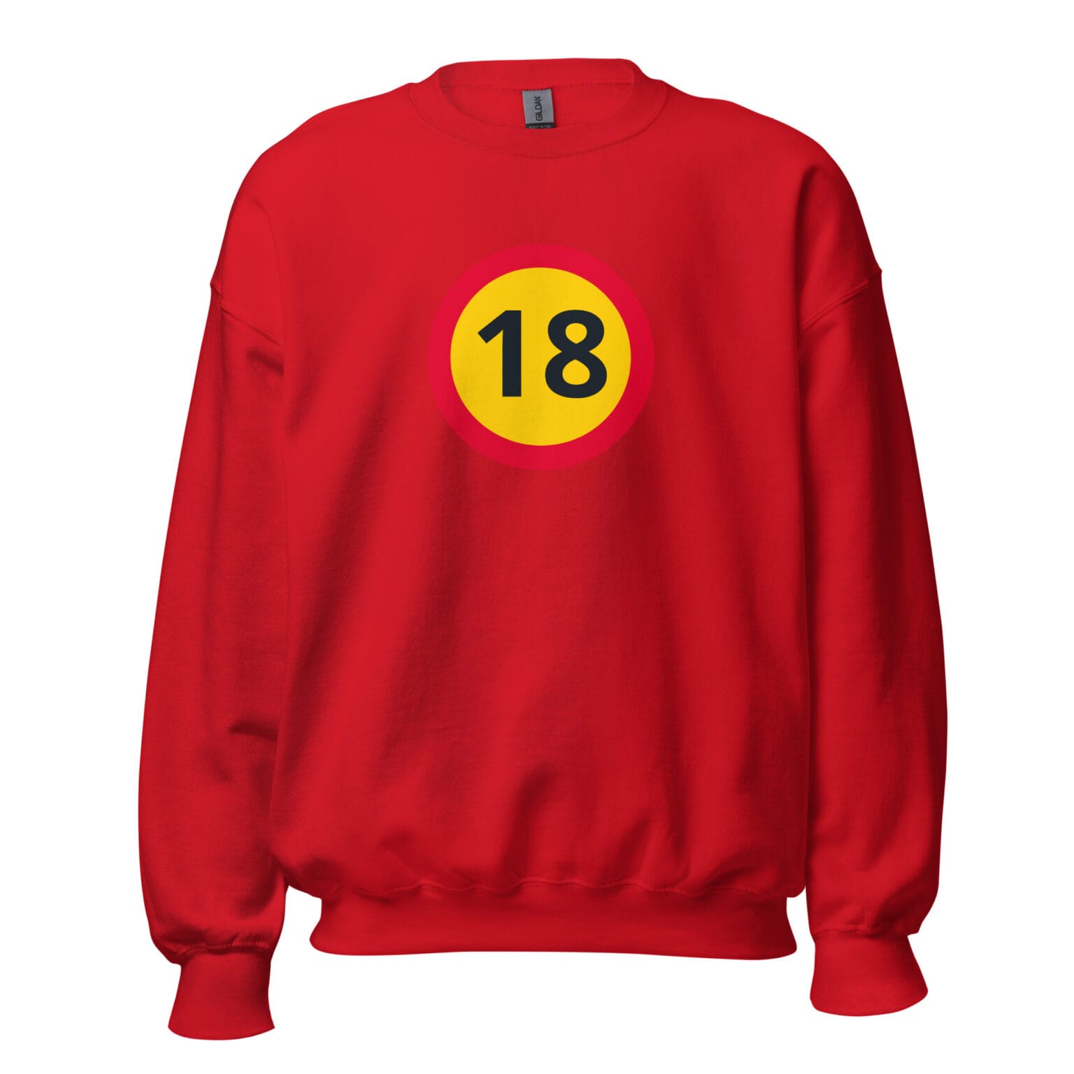 unisex-crew-neck-sweatshirt-black-front-6763d7bd4e27b